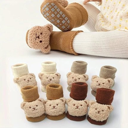 Kids Footwear Thick Baby Bear Socks - Kids Footwear - SheCute - Mad Fly Essentials