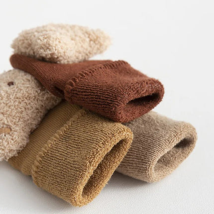 Kids Footwear Thick Baby Bear Socks - Kids Footwear - SheCute - Mad Fly Essentials