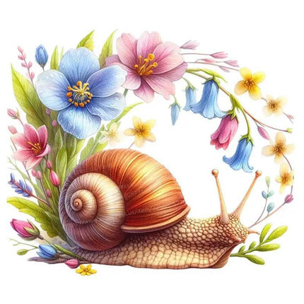 Kids Girls Room Snail Animal 3D Wall Sticker - 3D Wall Sticker - ZOOYOO - Mad Fly Essentials