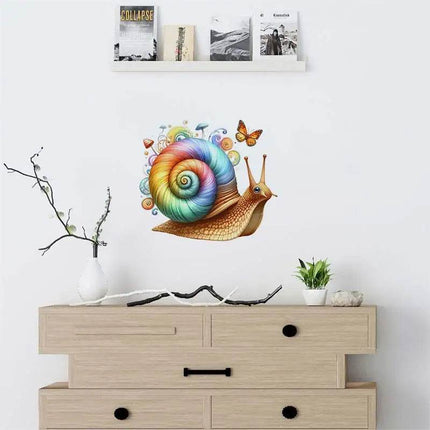Kids Girls Room Snail Animal 3D Wall Sticker - 3D Wall Sticker - ZOOYOO - Mad Fly Essentials