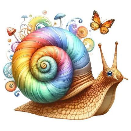 Kids Girls Room Snail Animal 3D Wall Sticker - 3D Wall Sticker - ZOOYOO - Mad Fly Essentials