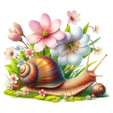 Kids Girls Room Snail Animal 3D Wall Sticker - 3D Wall Sticker - ZOOYOO - Mad Fly Essentials