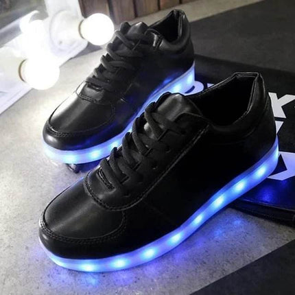Capsella Kids Girl Footwear Luminous Rechargeable USB Sneakers Kids LED Shoes - Kids LED Shoes - CAPSELLA KIDS - Mad Fly Essentials