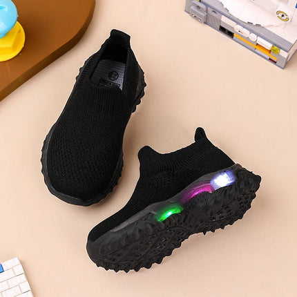 Kids LED Shoes Baby Girl Mesh Sport Sneakers - Kids LED Shoes - EALSQN - Mad Fly Essentials