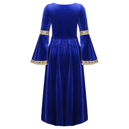 Kids Medieval Renaissance Princess Girl Costume Dress - Costume Dress - Bibihou - Mad Fly Essentials