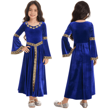 Medieval Princess Girl Costume Dress - Mad Fly Essentials