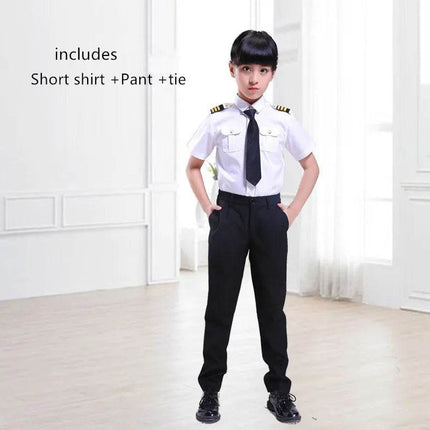 Kids Pilot Flight Attendant Set Costume - Costume - Costumes Plus - Mad Fly Essentials