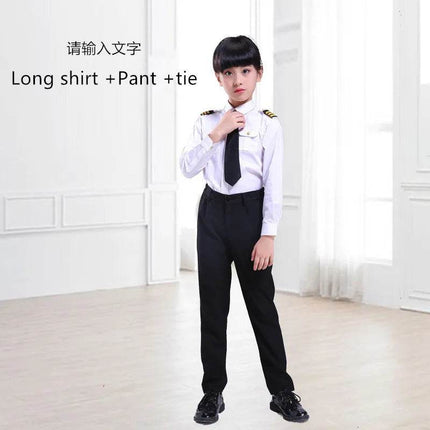 Kids Pilot Flight Attendant Set Costume - Costume - Costumes Plus - Mad Fly Essentials