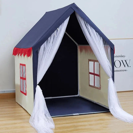 Kids Play Mat Children Teepee Pink Blue Playhouse - Kids Play Mat - Kid's Zone - Mad Fly Essentials