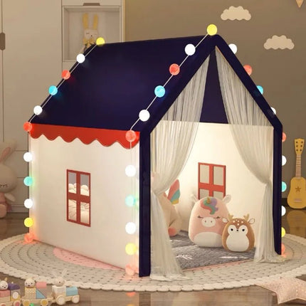 Kids Play Mat Children Teepee Pink Blue Playhouse - Kids Play Mat - Kid's Zone - Mad Fly Essentials