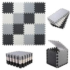 White Grey Black