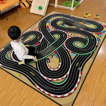 Kids Play Mat Road Parking Lot Amusement Park Kids Room Carpet - Kids Play Mat - MQIAOHAM - Mad Fly Essentials