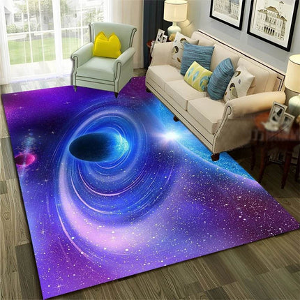 Kids Room 3D Universe Galaxy Living Area Rug - Area Rug - LOUSIDREAM - Mad Fly Essentials
