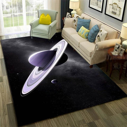 Kids Room 3D Universe Galaxy Living Area Rug - Area Rug - LOUSIDREAM - Mad Fly Essentials