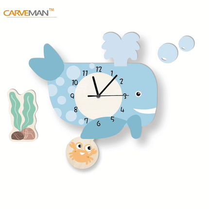 Kids Room Alien UFO - DIY Quiet Wall Clock - Wall Clock - MrClock - Mad Fly Essentials