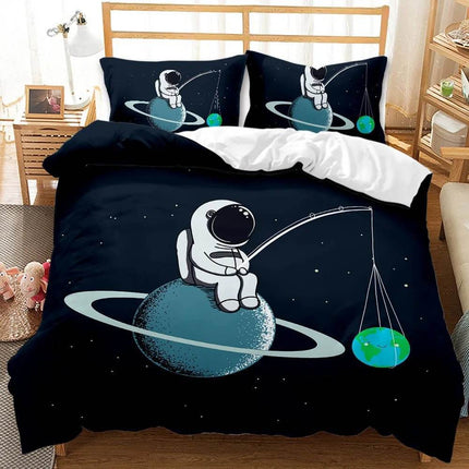Kids Room Astronaut Cover Bedding Duvet Set - Duvet Set - SpaceKids - Mad Fly Essentials