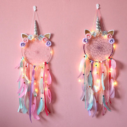 Kids Room Decor LED Unicorn Dream Catcher - Kids Room Decor - Pockels - Mad Fly Essentials