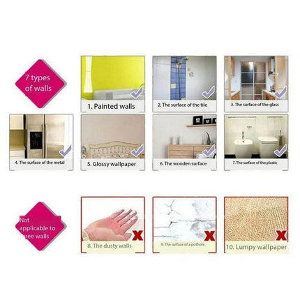 Kids Room Fairy Mirror 3D Wall Sticker - 3D Wall Sticker - NICELET - Mad Fly Essentials