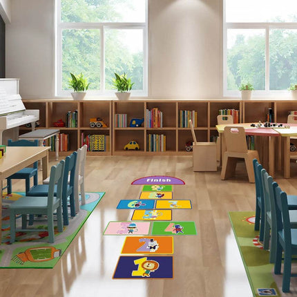 Kids Room Hopscotch Game Floor 3D Wall Sticker - 3D Wall Sticker - Sensual Bee - Mad Fly Essentials