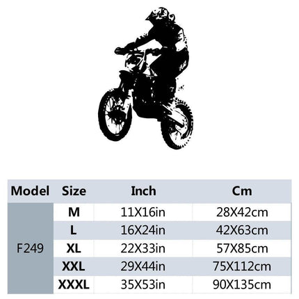 Kids Room Motorcycle 3D Wall Sticker - 3D Wall Sticker - JOY HOME DECOR - Mad Fly Essentials