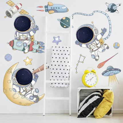 Kids Room Nordic Space Decor 3D Wall Sticker - 3D Wall Sticker - ZOOYOO - Mad Fly Essentials