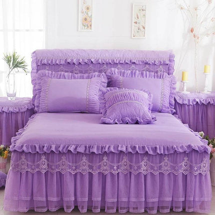 Kids Room Princess Lace Bed Duvet Set - Duvet Set - Reese - Mad Fly Essentials