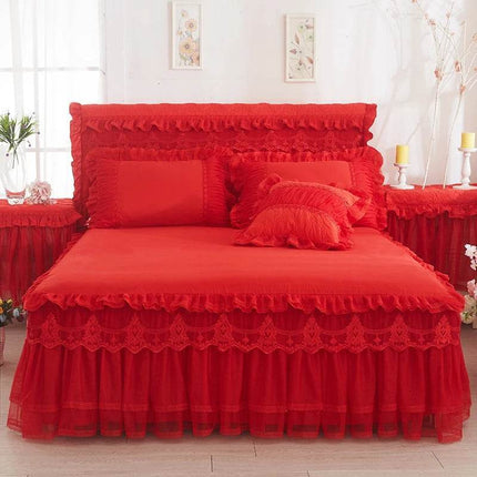 Kids Room Princess Lace Bed Duvet Set - Duvet Set - Reese - Mad Fly Essentials