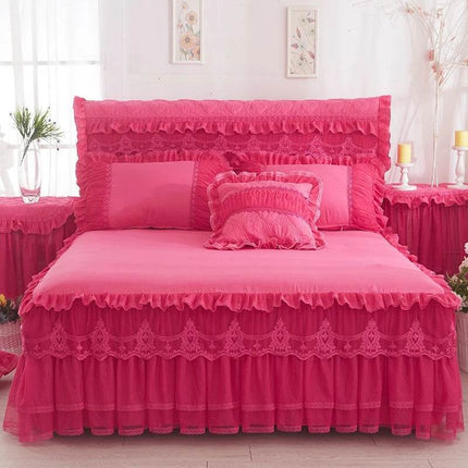 Kids Room Princess Lace Bed Duvet Set - Duvet Set - Reese - Mad Fly Essentials