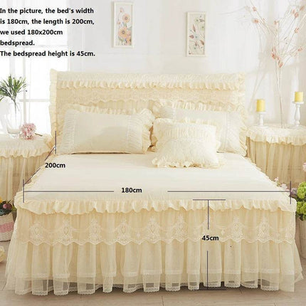 Kids Room Princess Lace Bed Duvet Set - Duvet Set - Reese - Mad Fly Essentials