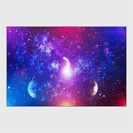 Kids Room Space Universe Anti - Slip 3D Area Rug - Area Rug - LOUSIDREAM - Mad Fly Essentials