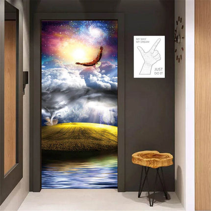 Kids Room Starry Sky Adhesive 3D Wall Sticker - 3D Wall Sticker - HonC - Mad Fly Essentials