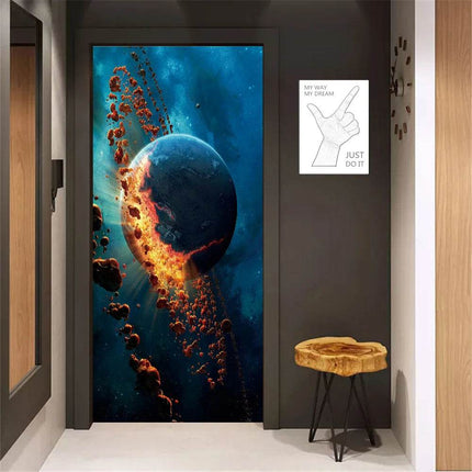 Kids Room Starry Sky Adhesive 3D Wall Sticker - 3D Wall Sticker - HonC - Mad Fly Essentials