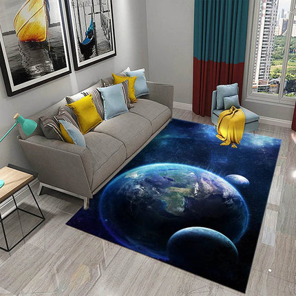 Kids Room Starry Sky Space Modern Area Rug - Area Rug - WESSD - Mad Fly Essentials