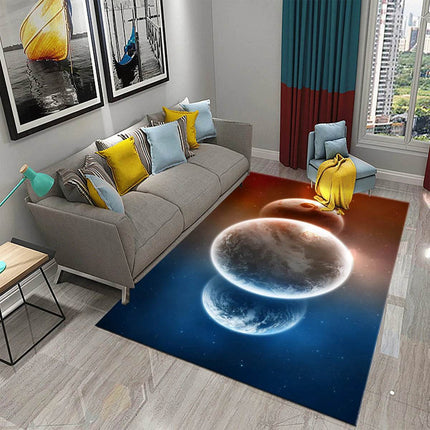 Kids Room Starry Sky Space Modern Area Rug - Area Rug - WESSD - Mad Fly Essentials