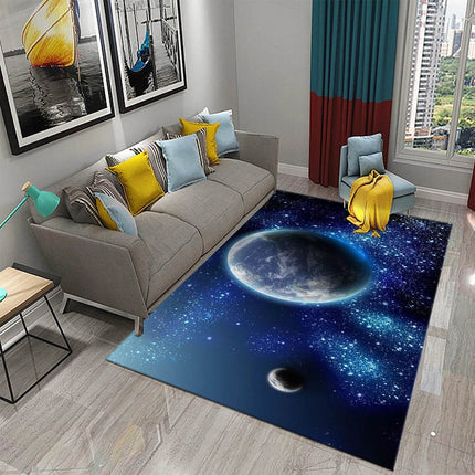Kids Room Starry Sky Space Modern Area Rug - Area Rug - WESSD - Mad Fly Essentials