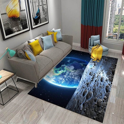 Kids Room Starry Sky Space Modern Area Rug - Area Rug - WESSD - Mad Fly Essentials