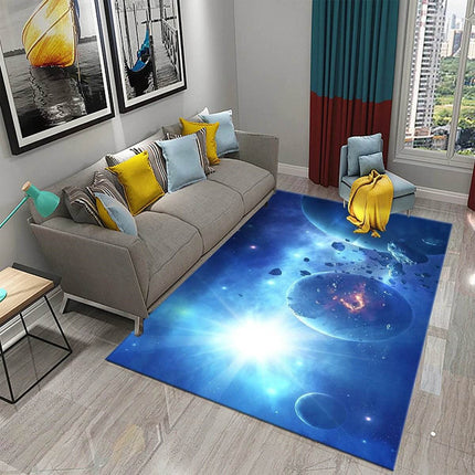 Kids Room Starry Sky Space Modern Area Rug - Area Rug - WESSD - Mad Fly Essentials