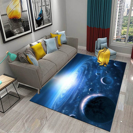 Kids Room Starry Sky Space Modern Area Rug - Area Rug - WESSD - Mad Fly Essentials
