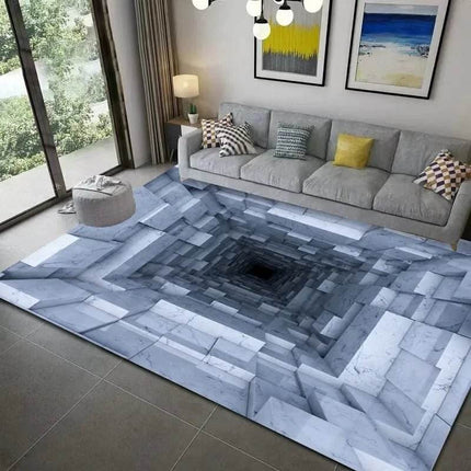 Kids Room Vortex 3D Illusion Living Area Rug - Area Rug - Makartt - Mad Fly Essentials