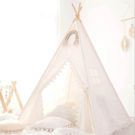 Kids Room Wigwam Tent Play House Baby Essentials - Baby Essentials - Baby Essentials - Mad Fly Essentials