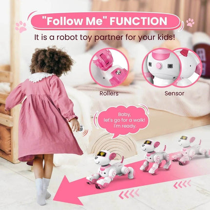 Kids Smart Electronic Robot Dancing Dog Activity Toys - Activity Toys - JJRC - Mad Fly Essentials
