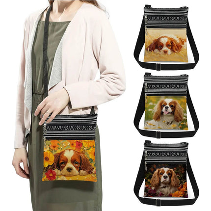 King Charles Spaniel Dog Crossbody Bag - Crossbody Bag - MvENSH - Mad Fly Essentials