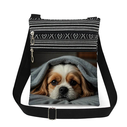 King Charles Spaniel Dog Crossbody Bag - Crossbody Bag - MvENSH - Mad Fly Essentials