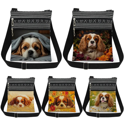 King Charles Spaniel Dog Crossbody Bag - Crossbody Bag - MvENSH - Mad Fly Essentials