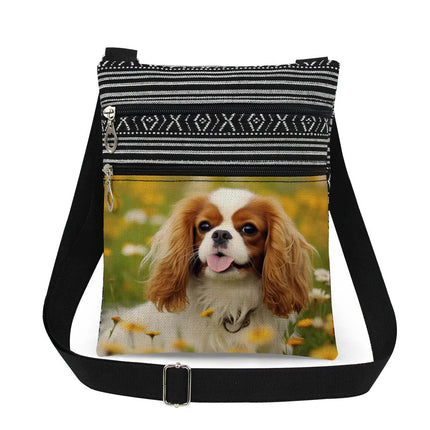 King Charles Spaniel Dog Crossbody Bag - Crossbody Bag - MvENSH - Mad Fly Essentials