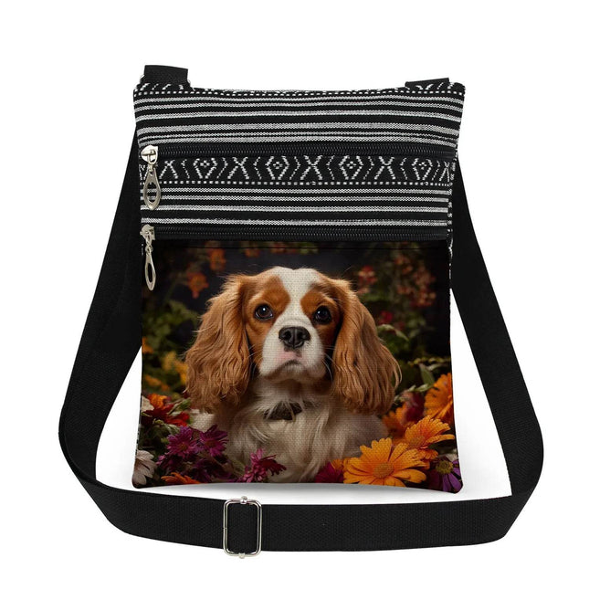 King Charles Spaniel Dog Crossbody Bag - Crossbody Bag - MvENSH - Mad Fly Essentials