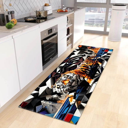 Kitchen 3D Animal Tiger Entrance Floor Mat- Mad Fly Essentials