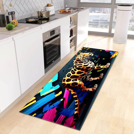Kitchen 3D Animal Tiger Entrance Floor Mat - Floor Mat - Essential Rugs - Mad Fly Essentials