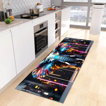 Kitchen 3D Animal Tiger Entrance Floor Mat - Floor Mat - Essential Rugs - Mad Fly Essentials