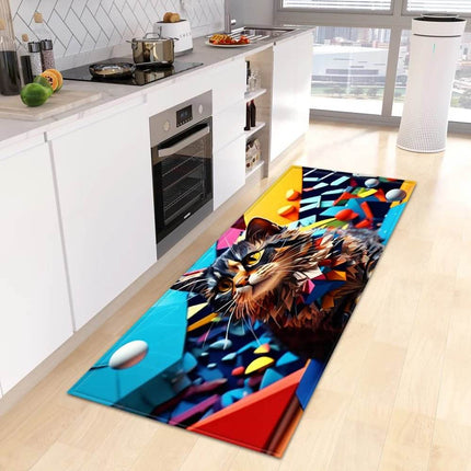 Kitchen 3D Animal Tiger Entrance Floor Mat - Floor Mat - Essential Rugs - Mad Fly Essentials